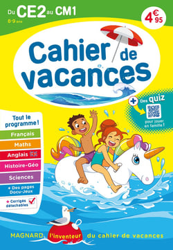Cahier de vacances : du CE2 vers le CM1 (édition 2023)