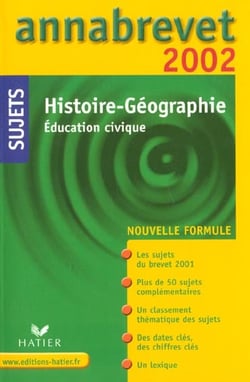 Histoire geographique et education civique