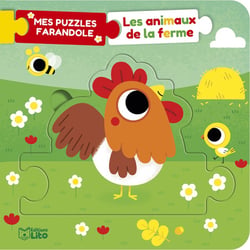 Mes puzzles farandole : Les animaux de la ferme