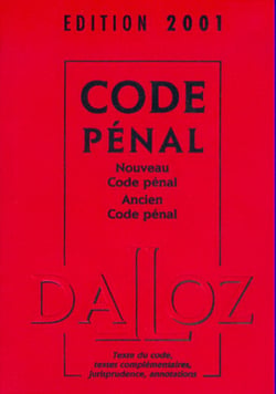 CODE PENAL 2001