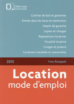 LOCATION MODE D EMPLOI 2015