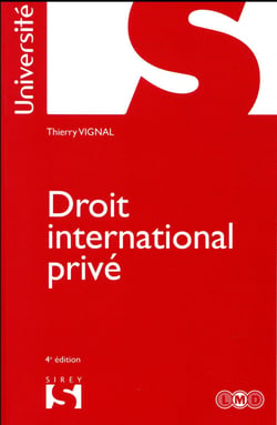Droit international privé (4e édition)