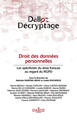 Droit des données personnelles - les spécificités du droit français au regard du RGPD