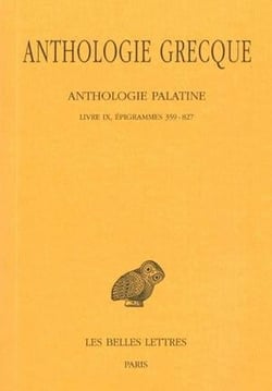 Anthologie grecque Tome 8 - L9