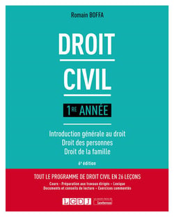 Droit civil 1re année : introduction générale au droit - droit des personnes - droit de la famille (6e édition)