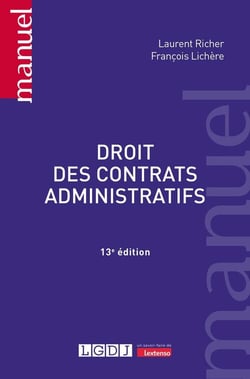 Droit des contrats administratifs (13e édition)