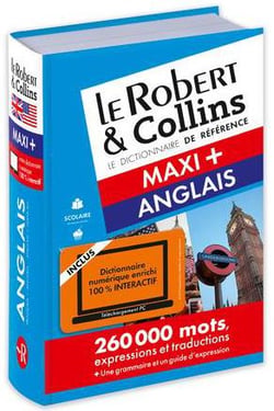 Robert & Collins Maxi + anglais + carte téléchargement NC