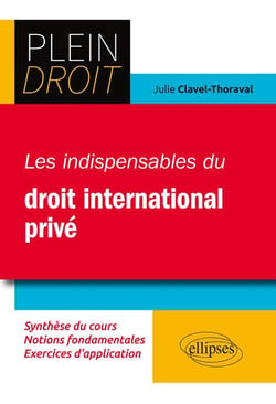 Plein Droit : les indispensables du droit international privé