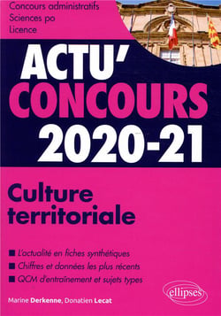 Actu'concours - culture territoriale - cours et qcm (édition 2020/2021)