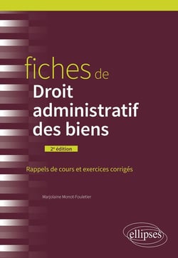 Fiches de droit administratif des biens (2e édition)