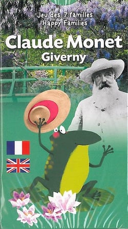 Claude Monet à Giverny - le jeu des 7 familles