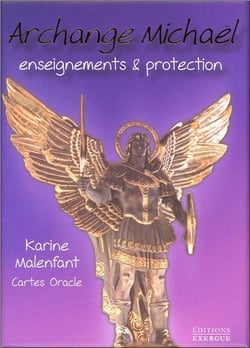 L'archange Michael - coffret - enseignements & protection - cartes oracle