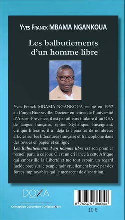 Des balbutiements d'un homme libre