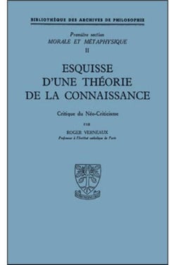 Esquisse d'une theorie de la connaissance