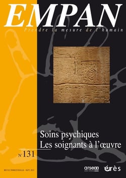 Revue Empan n.131 : Soins psychiques : les soignants à l'oeuvre