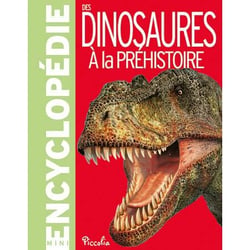 Mini-encyclopédie - des dinosaures à la préhistoire