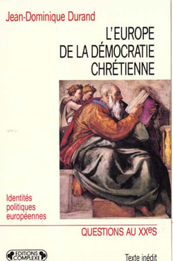 L'europe de la democratie chretienne