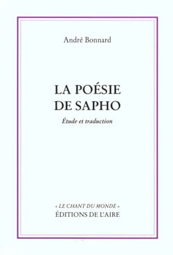 POESIE DE SAPHO -LA-