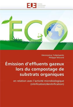 Emission d'effluents gazeux lors du compostage de substrats organiques