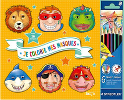 Je colorie mes masques (garçons)