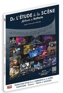 Méthode de batterie - De l'étude à la scène
