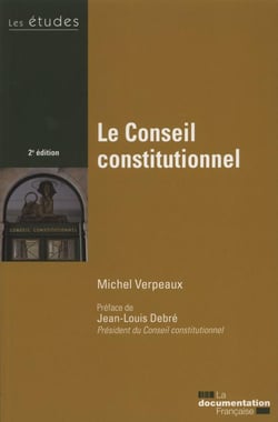 Le conseil constitutionnel - Eetudes de la df n 5400-01