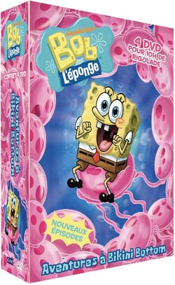 Bob l'éponge - Coffret 4 DVD - Aventures à Bikini Bottom