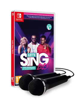 LET'S SING 2023 - 2 MICS PACK
