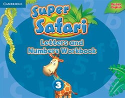 Super safari level 3 letters and numbers workbook