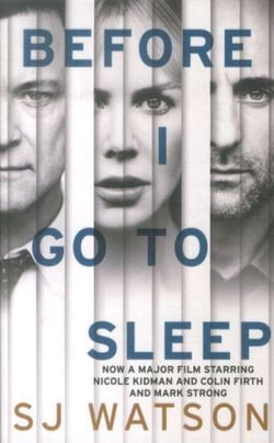 Before I Go to Sleep - Film Tie-in