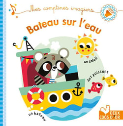 Tout carton sonore - bateau sur l'eau