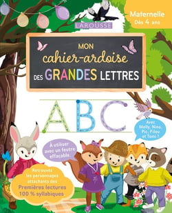 Mon cahier ardoise 100 % syllabique GRANDES LETTRES