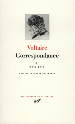 Correspondance Tome 11 - juillet 1772 - décembre 1774