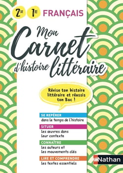 Mon carnet d'histoire littéraire - 2ème/1ère 2020