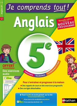 Je comprends tout : anglais - 5e