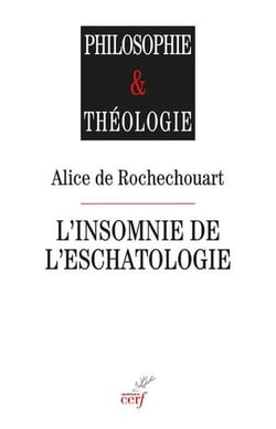 L'insomnie de l'eschatologie - l'eschatologie du present chez levinas et derrida
