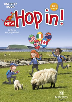 New hop in ! : anglais : CE1 - activity book (édition 2021)