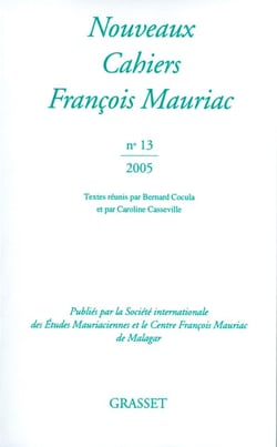 Nouveaux cahiers François Mauriac Tome 13