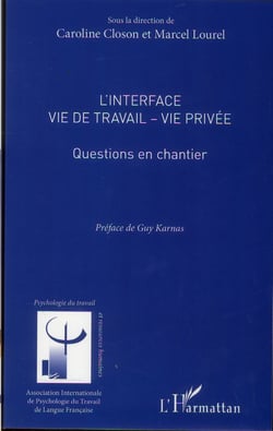 L'interface vie de travail - vie privée