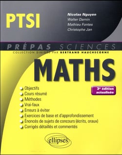 Mathématiques ptsi (4e édition)