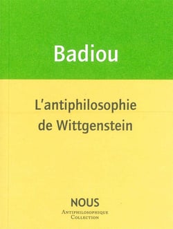 L'antiphilosophie de Wittgenstein