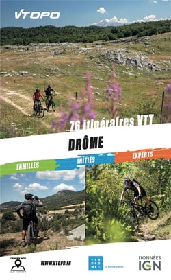 Drôme : 76 itinéraires VTT