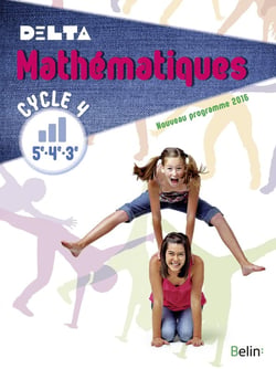 DELTA : mathématiques - cycle 4- livre de l'élève - grand format (édition 2016)