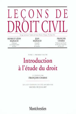 Lecons droit civil 1 vol1