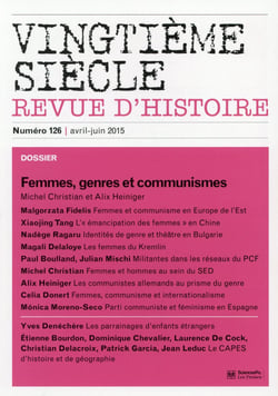 Revue vingtième siècle n.126 : femmes et communismes
