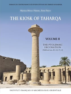 The kiosk of Taharqa Tome 2 :  the ptolemaic decoration