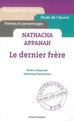 Le dernier frère - Natacha Appanah