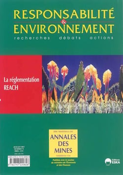 Revue Responsabilité & Environnement N.71 : La Réglementation Reach