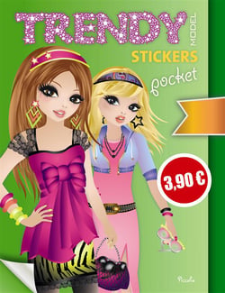 Trendy stickers pocket - vert