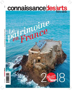 Connaissance des arts hors-serie - le patrimoine en france (édition 2018)